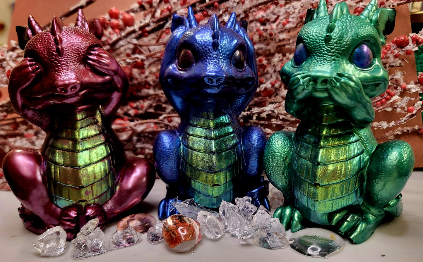 See, Hear, Speak No Evil Dragons