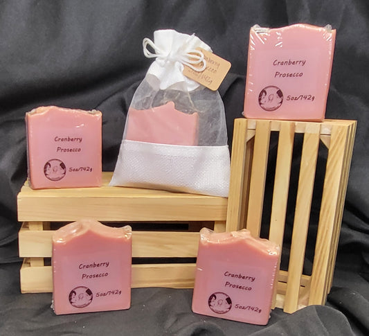 Cranberry Prosecco Soap Bar