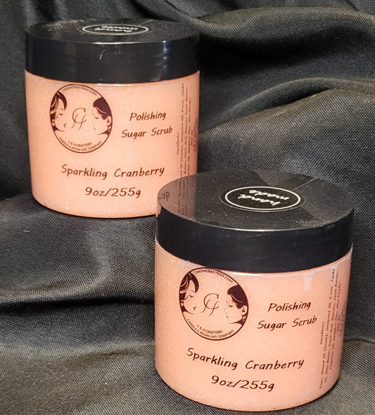 Polishing Sugar Scrub - Cranberry Prosecco
