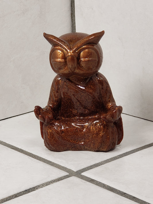 Wise Meditating Owl