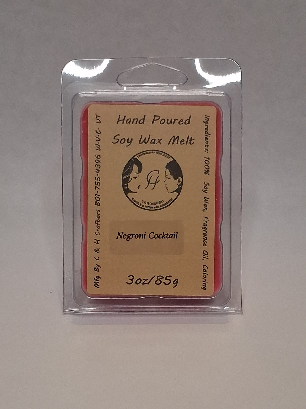 Negroni Cocktail-Wax Melts